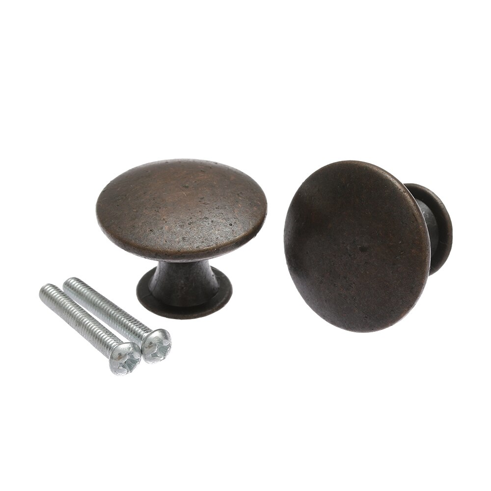 2 stk / mye retro trekkhåndtak bronse tone legering møbler maskinvare beslag skap trekkhåndtak kjøkken skuff skap dør knotter: type 1