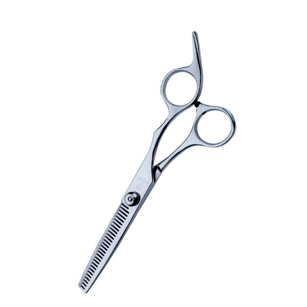 Hairdressing scissors Flat shears bangs shears scissors thinning scissors combination set Bright silver
