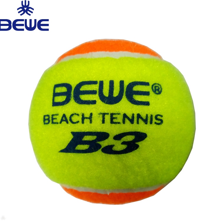 BEWE Goedkope Prijs Polyester Materiaal Promotionele Strand Tennisbal