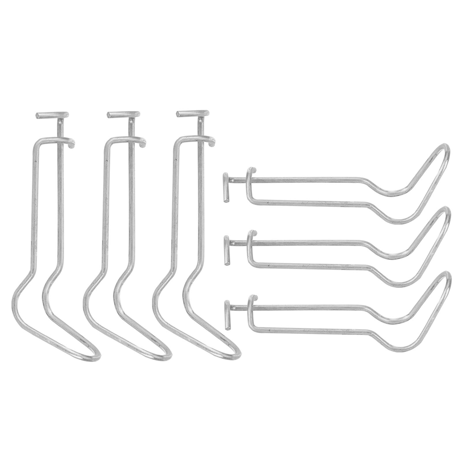 30pcs Plant Support Spring Clip Spring Wire Clip Stainless Steel Fixing Clamp for Garden Greenhouse Agriculture