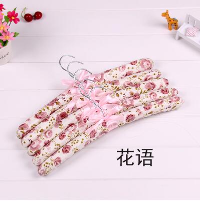 Sainwin-cintre en tissu polyester 10 pièces/lot 38cm | Porte-vêtements en éponge, cintres antidérapants pour vêtements, cintres de placards: 9
