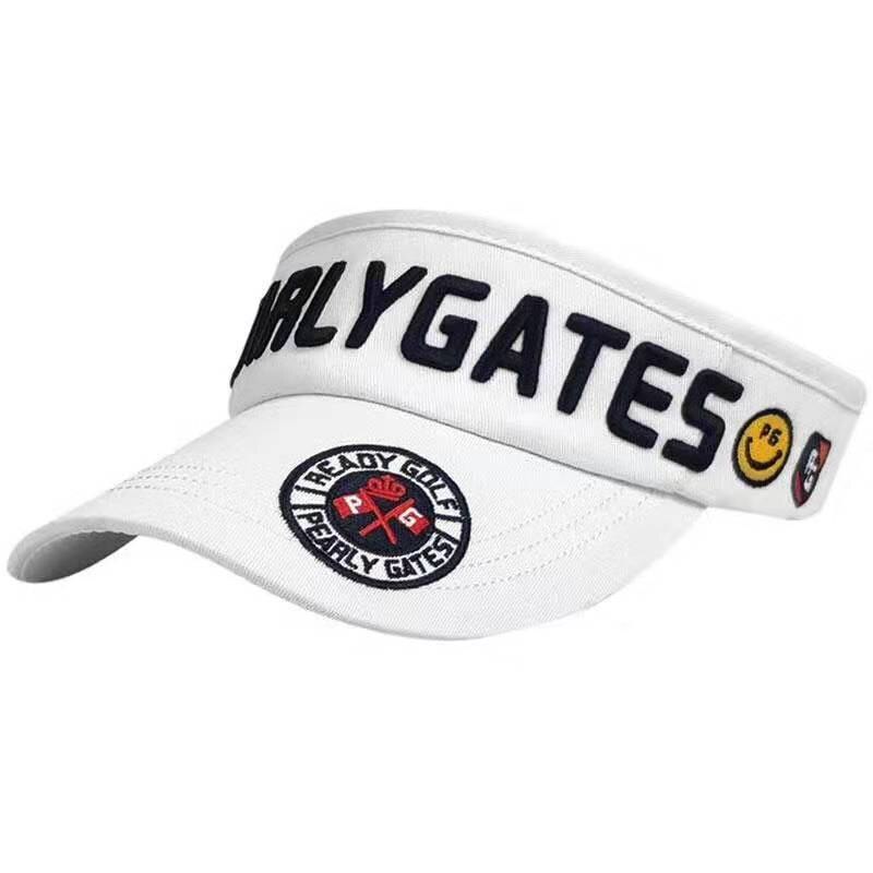 style golf cap adjustable empty top breathable outdoor sports embroidery hat for ladies and men