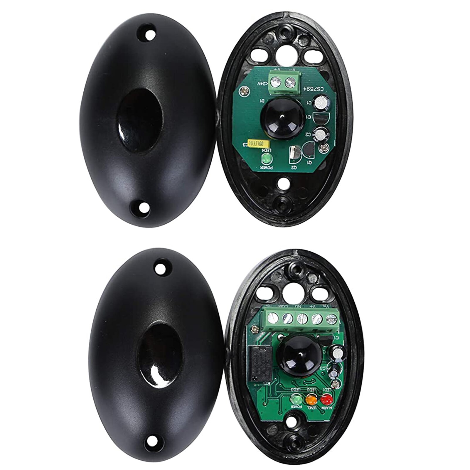 DC12-24V Infrarood Sensor Detector Beam Automatische Poort Deur Garage Sluiter Barrière Detector Voor Deur Window Alarmsysteem