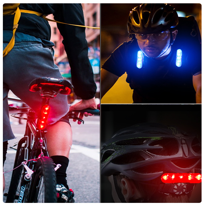 Bicycle light Bicycle tail light USB rechargeable flashlight front light rear light lanternRear light bike high visibility