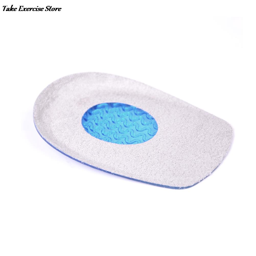 1 paar Mann/Frauen Silizium Gel Ferse Kissen Einlegesohlen Sohlen Entlasten Fuß Schmerzen Protektoren Sporn Unterstützung Schuh Pad Füße pflege Einsätze