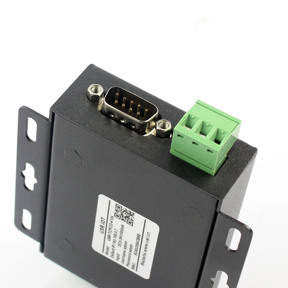 USR-TCP232-410S Terminal Voeding RS232 RS485 Naar Tcp/Ip Converter Seriële Ethernet Seriële Server Modbus Tcp/Httpd Client