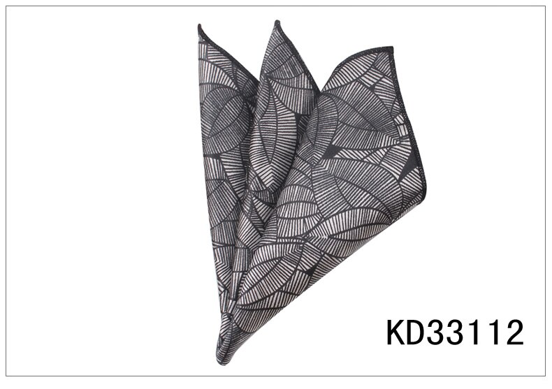 Pochette carrée de fleurs pour hommes femmes | Costume de mouchoirs en mousseline de soie imprimés Hanky pour hommes mouchoirs carrés serviettes foulards pour dames: KD33112