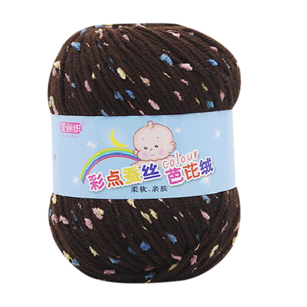 50g Hand Knitting Knicker Yarn Crochet Soft Scarf Hat Yarn Knitwear Wool Soft Warm Baby Yarn for Hand Knitting Supplies