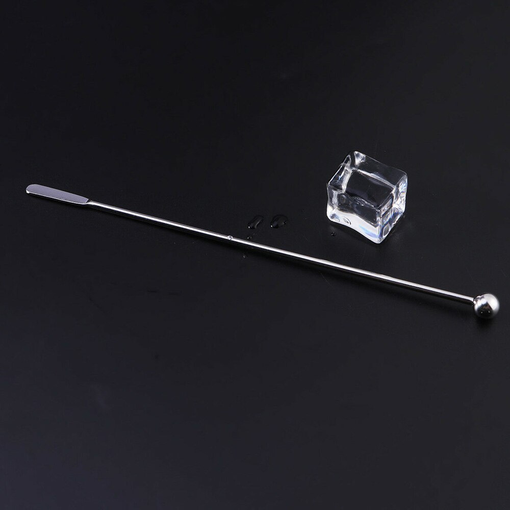 5pcs 19cm Stainless Steel Bar Mixing Cocktail Coffee Stirrers Cocktail Wine Mixer Sticks Bartender Tools