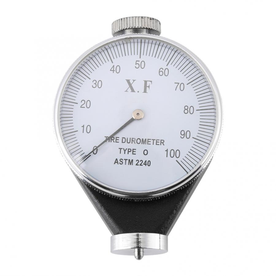 Kovuusmittari mittari shore tyyppi a/o/d kumirengas durometri kovuusmittari mittari 0-100 ha kovuus kumitesteri rengas durometri: Violetti