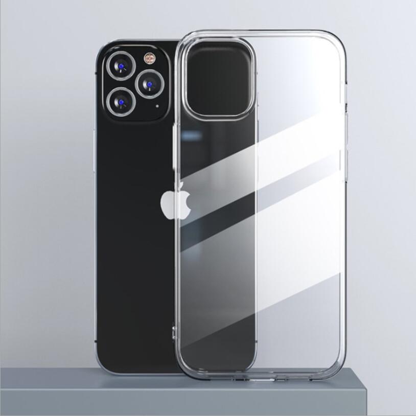Clair Ultra Mince Étui de Téléphone Pour iPhone 12 Pro Max Pour iPhone 11 12 13 14 Pro XS Max X 8 7 6 6s Plus 5 SE 11 XR Cas