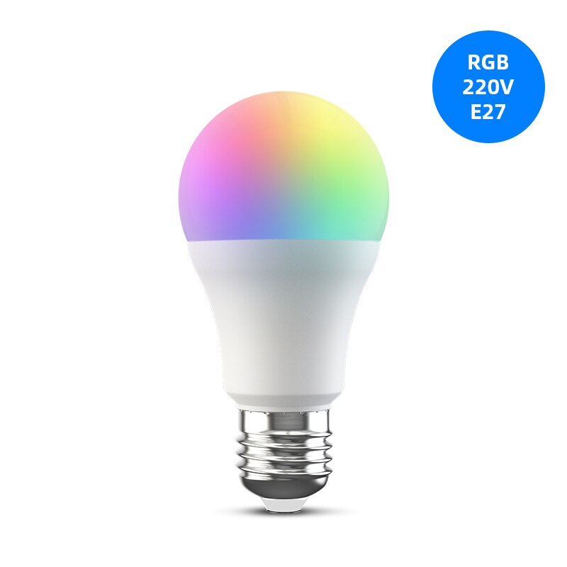 Broadlink LB27 R1 Smart Wifi Gloeilamp E27 10W Rgb Led Gloeilamp Voor Smart Home Compatibel Met Alexa google Assistent Ifttt: 1 Pcs LB27