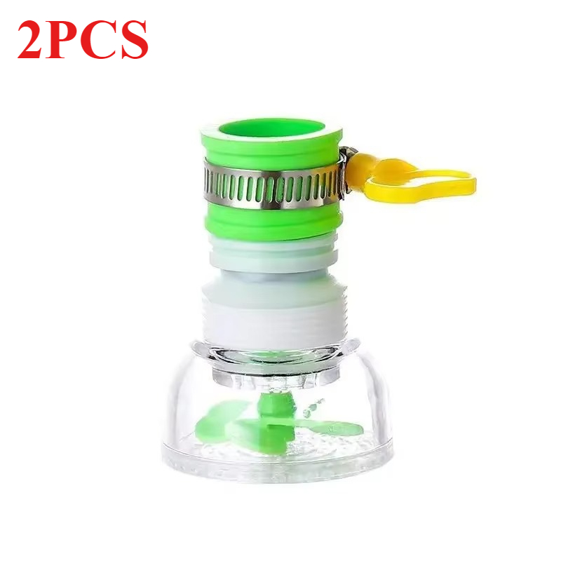 Universele 360-rotatie Kraan Waskolf Swivel Waterbesparende Economizer Hoofddouche Keukenkraan Nozzle Adapter Gootsteen Accessoires: Clear