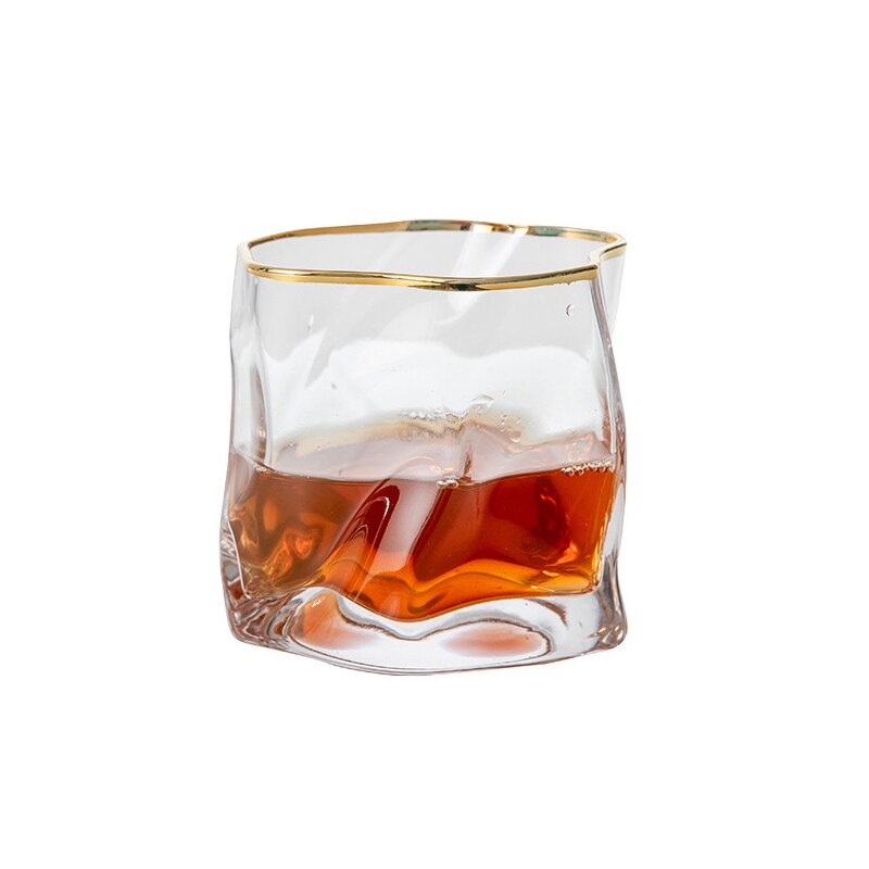 Wine Cocktail Glass Whisky Short Glass European Japanese Bar Personality Whiskey Beer Glass Verre Drinking Brandy C: 03 / 1PC
