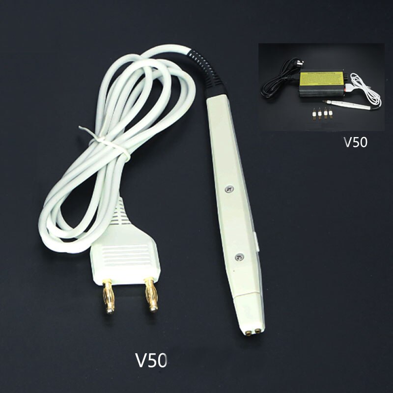 Electrocoagulation hemostatic device, coagulation pen, cosmetic plastic cautery device, rechargeable pen head, adjustable power: Orange