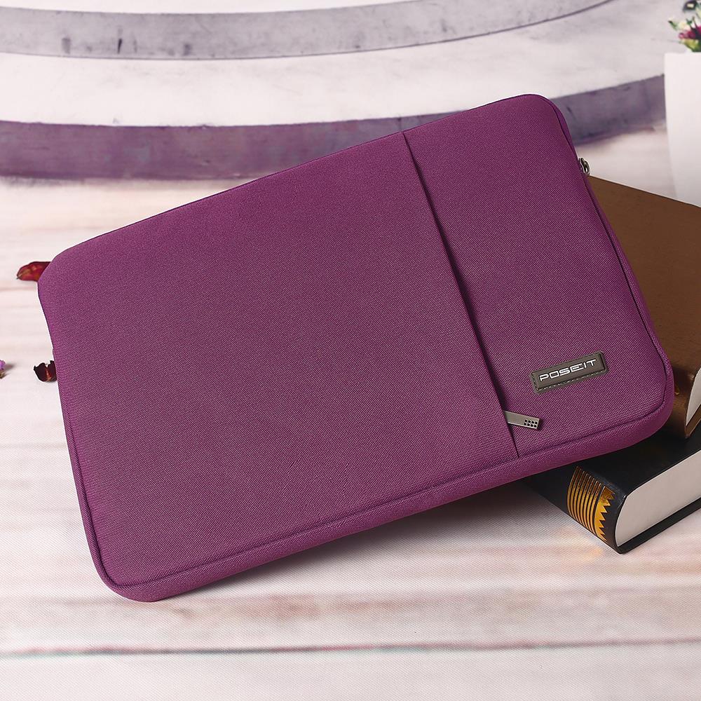 Laptop Bag 15.6 inch Tablet Notebook Sleeve Case Bag Pouch Cover For HP Lenovo ThinkPad Dell Acer Dell 15.6 inchs: Purple