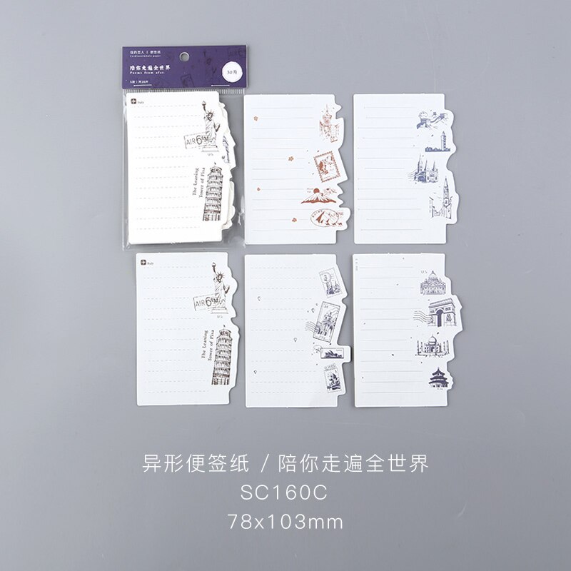 30 Pcs Reizen Letters Materiaal Papier Nota Diy Retro Junk Journal Planner Ambachtelijke Papier Scrapbooking Decoratieve Craft Album: B