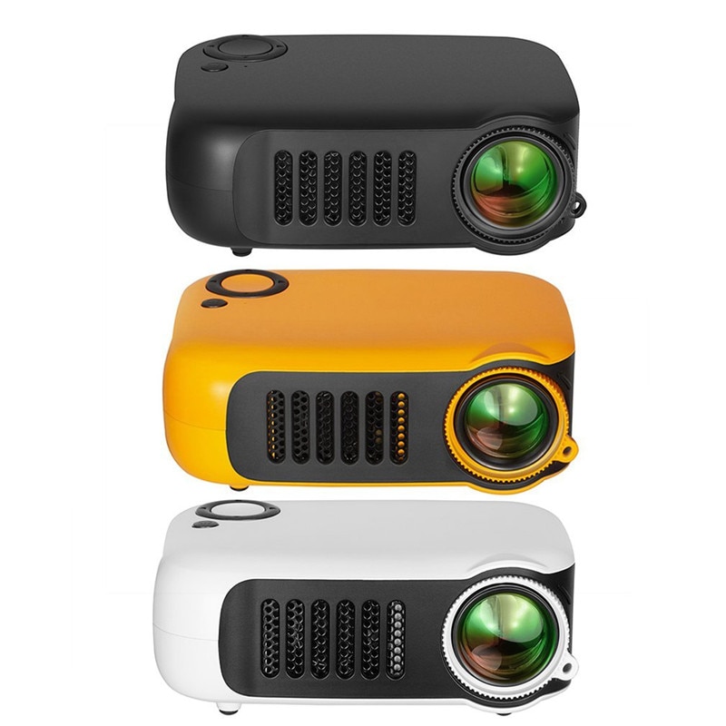 Draagbare Projector 1080P HD LCD Video Home Theater Projector Ondersteuning Power Bank Mini Projector Voor TV Box/XBOX /TF Kaart/U Disk