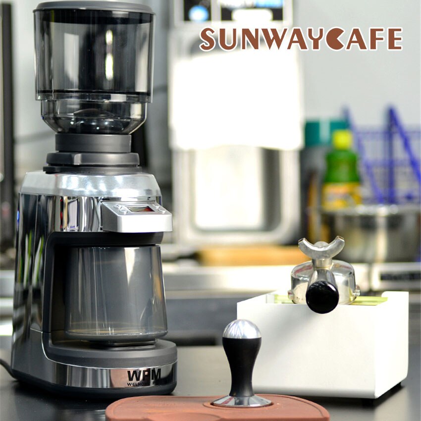 Stainless Steel Coffee Espresso Grounds Container Cafe Knock Box Anti slip Coffee Grind Dump Bin Waste Bin For Barista