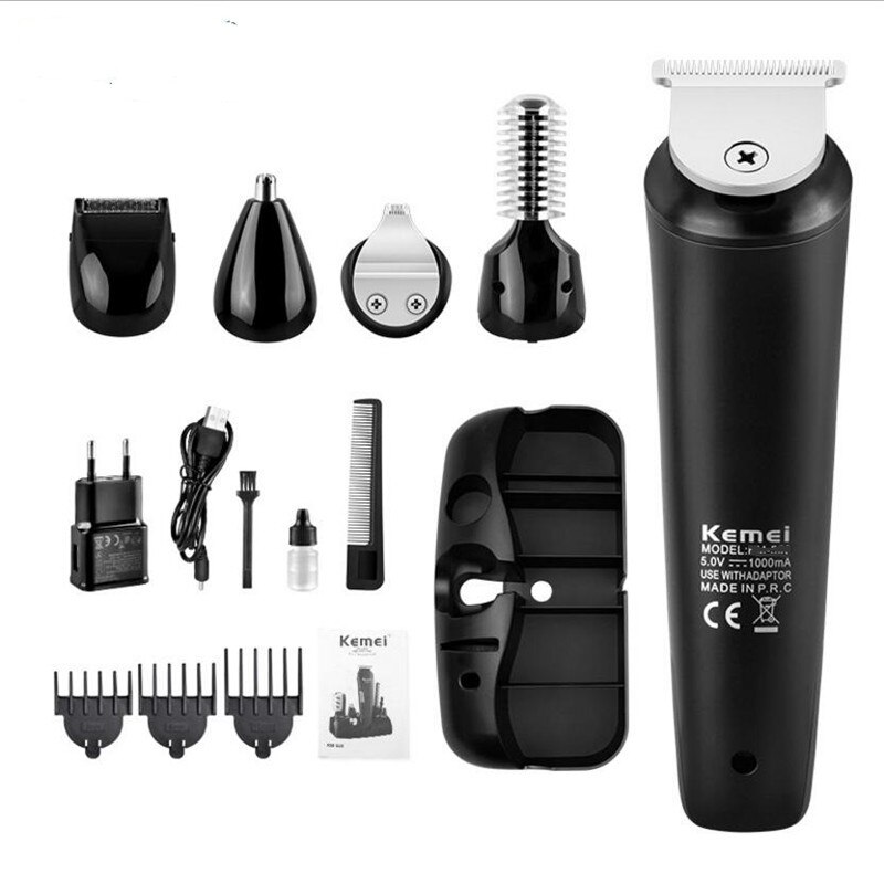 All In One Hair Trimmer Electric Men Grooming Clipper Trim Beard Shaver Detailer Styling Cutting Man Body Hair Removal Razor Cut