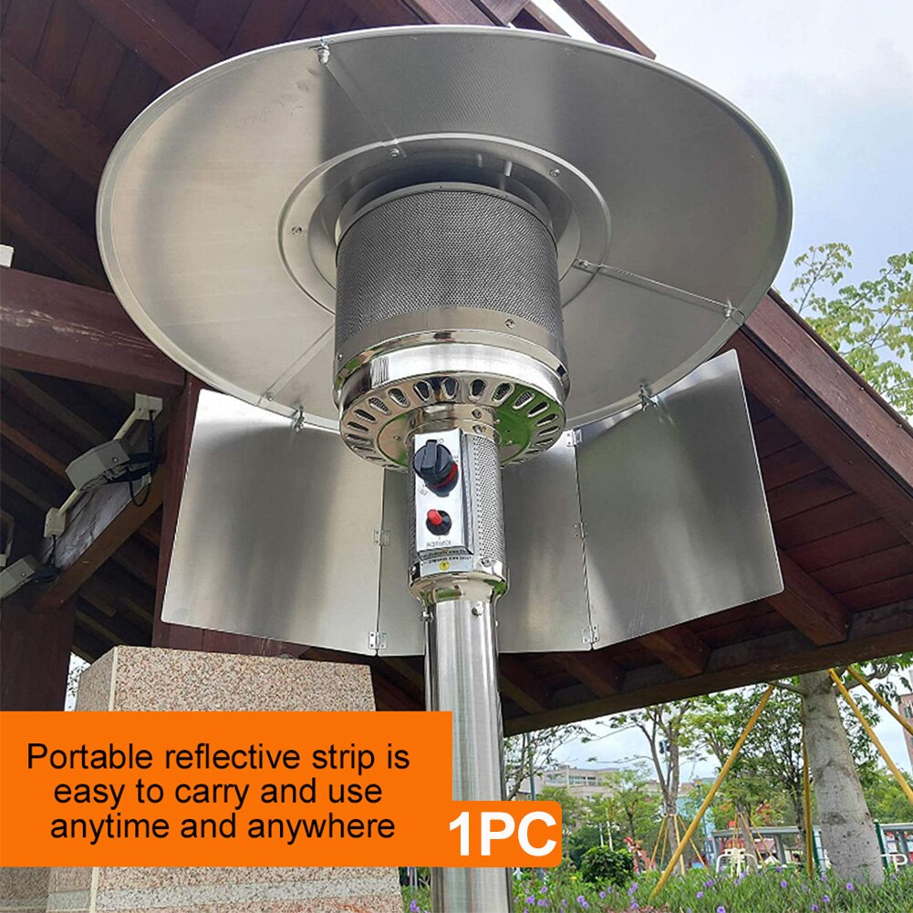 Eco Friendly Protective Cover Reflector Shield For Patio Heater Outdoor Replacement Parts Garden Supplies Practical