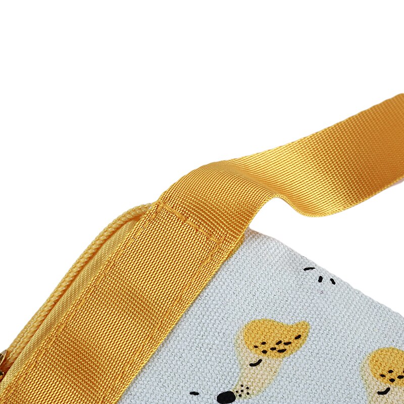 Cartoon Afdrukken Make-Up Tas Vrouwen Draagbare Sieraden Opbergtas Absorberende Kussens Toilettas Tassen Organizer Voor Cosmetica Case