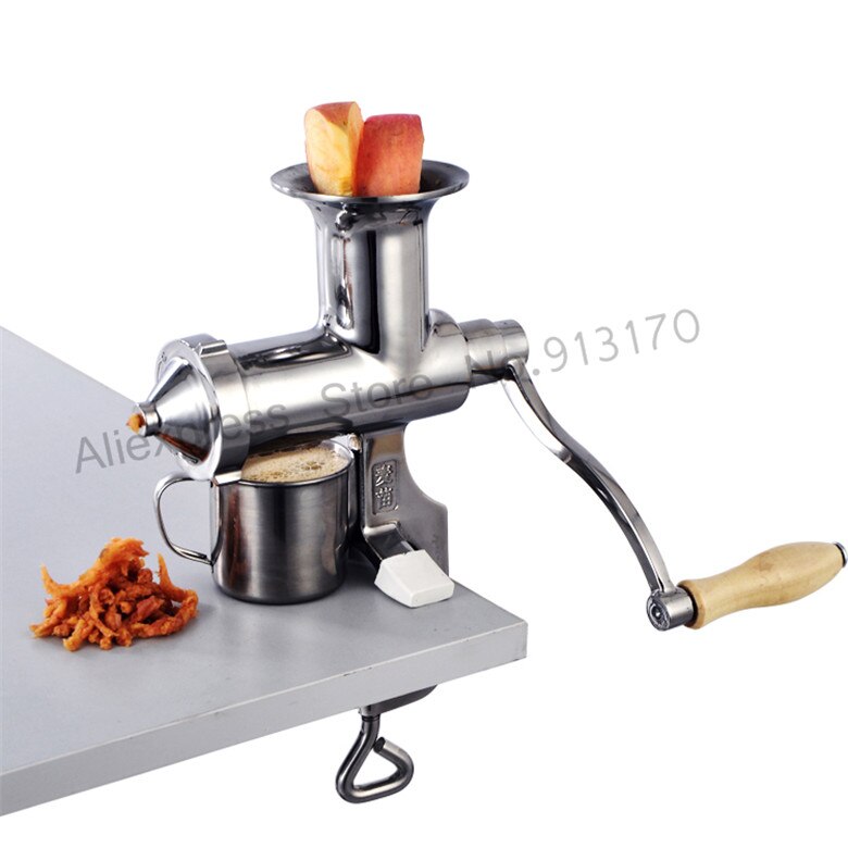 Juice Extractor Wheat Squeezer with High Juice Yield Hand-Operated Squeezer Food Tool Fuite Juicer Presser