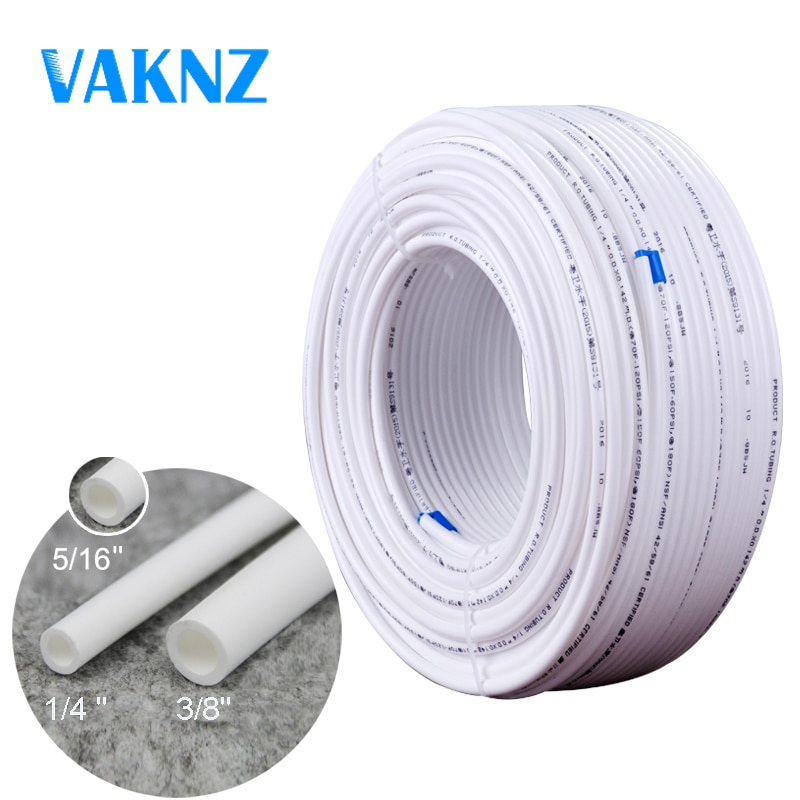 Pe pipe vattenrenare rör vatten dispenser tillbehör 1/4 " 3/8 " 5/16 " pe livsmedelsklass få fräs gratis i en beställning.