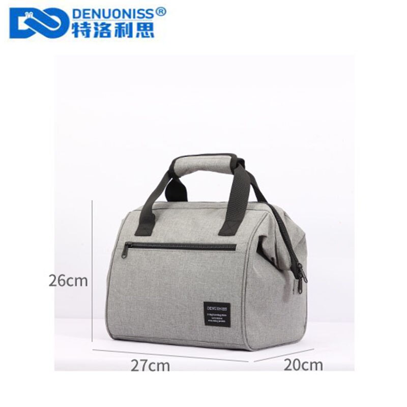 DENUONISS duże zagęścić składane zachowywanie świeżości wodoodporna torba termiczna EVA na stek torba izotermiczna izolacja torba na wino