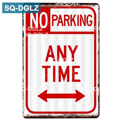 [SQ-DGLZ] Sicherheit Metall Zeichen Bar Zauberstab Dekor Zinn Zeichen Jahrgang Wohnkultur Malerei Plaketten Nein Parken Kunst Tafel Poster: 2136