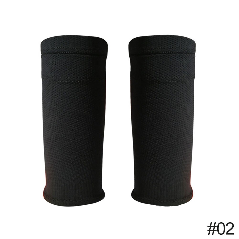 1 Pair Men Shin Guard Adult Kids Boys Football Leggings Ankle Socks Foot Protect Thick Pad Sleeves Shin Guard: green / M