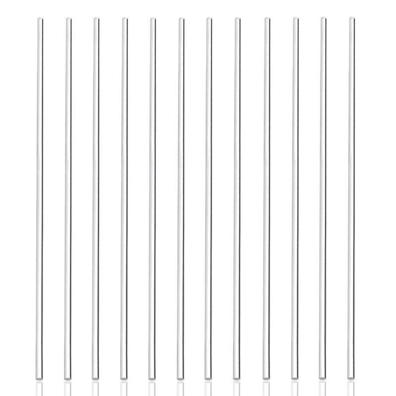 Acrylic Dowel Rods for DIY Crafts,Acrylic Lollipop Cake Pops Sticks,Round Rods Round Cake Dowels Rhythm Sticks: Default Title