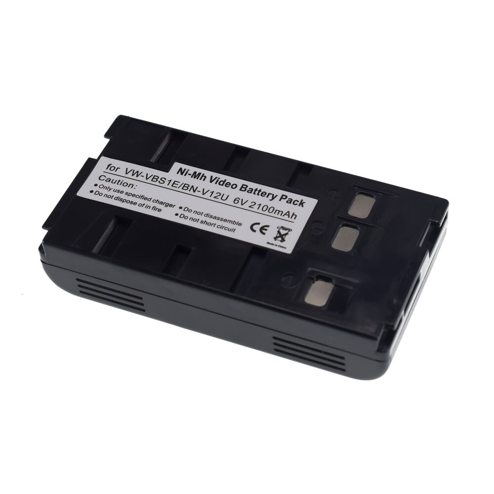Ni-MH Rechargeable Camcorder Battery for Panasonic VW-VBS1E VW-VBH1E VW-VBR1E for JVC BN-V11U BN-V12U BN-V14U BNV-V18U and