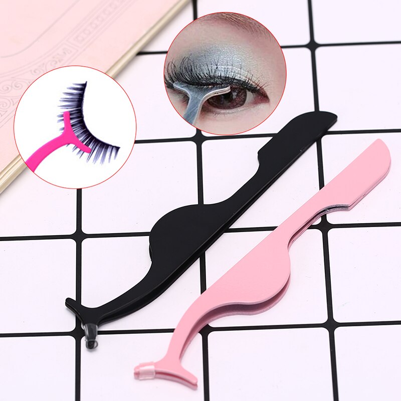 1 * Wimpers Pincet Valse Wimpers Applicator Wimpers Pincet Curler Mascara Applicator Beauty Make-Up Tools