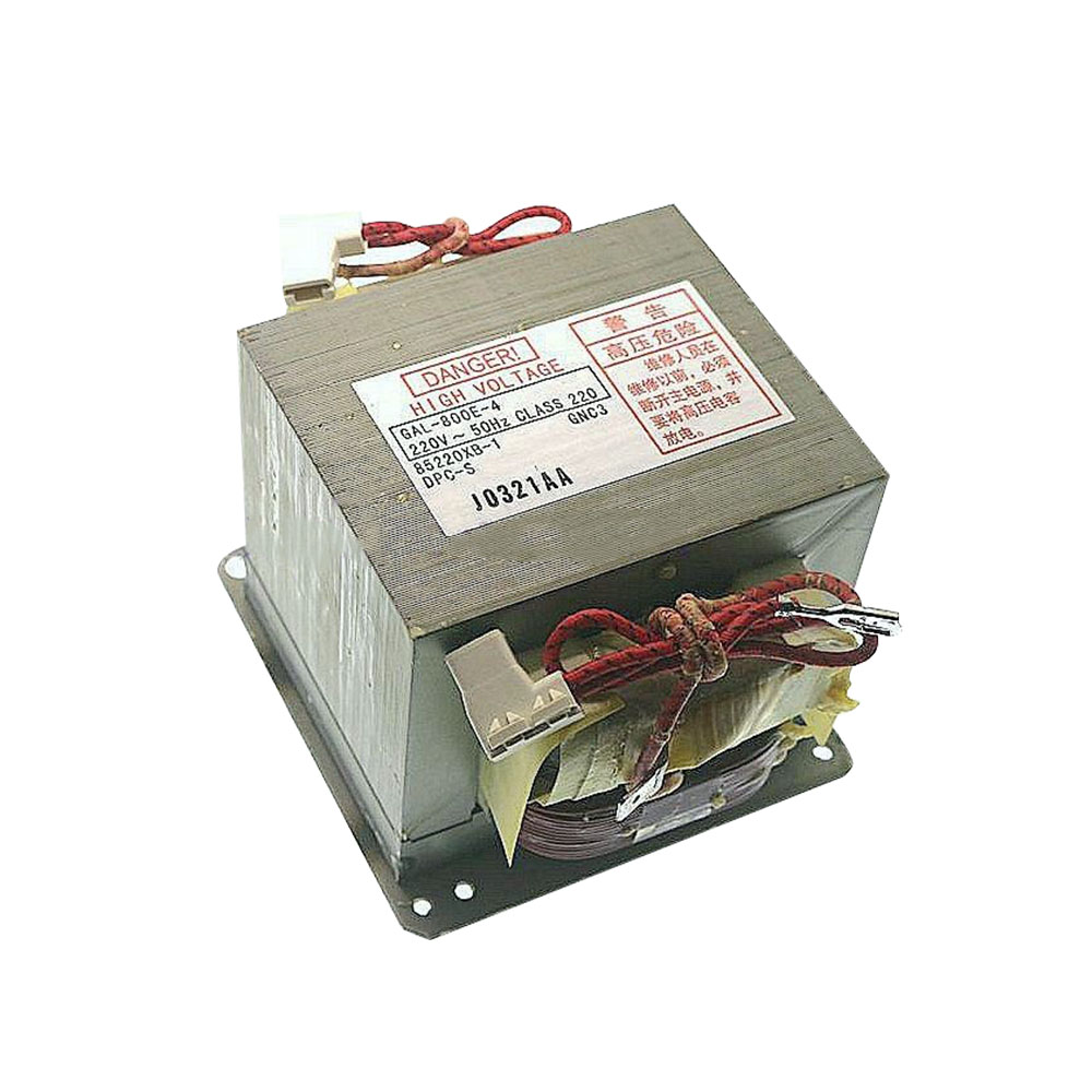 GAL-800E-4 800W 220V High Voltage Transformer For Galanz Microwave Oven 23l Light Wave Oven For 800E-1 800S-1 8.6x7.7cm
