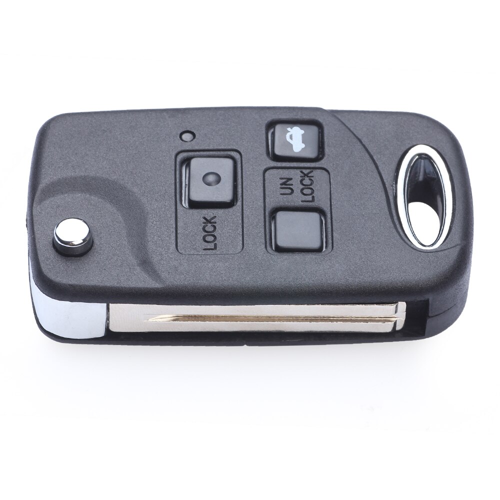 Keyecu flip modify remote key fob for lexus  es300 gs300 is300 1998 1999 2000 2001 2002 2003 2004 2005 fcc: hyq 1512v - 4c