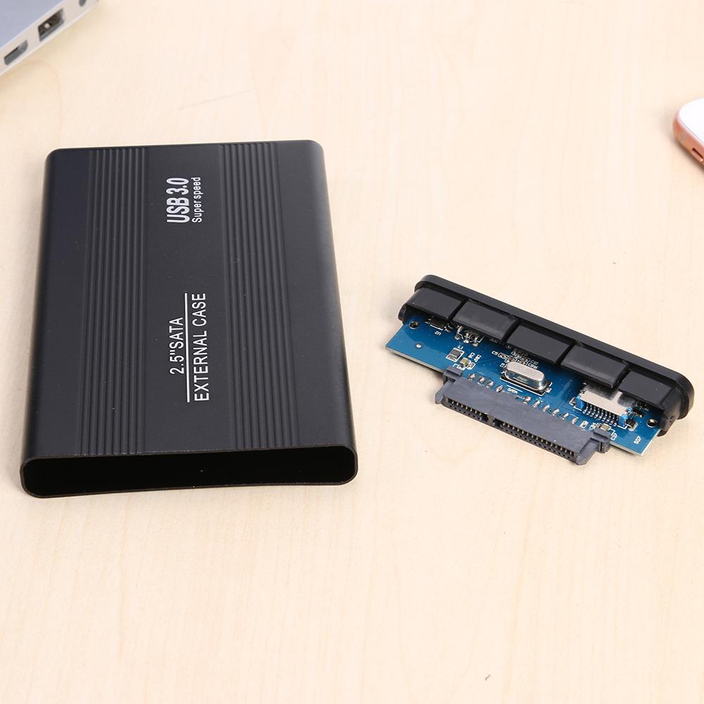 2.5 inch USB 3.0 to SATA Port SSD Hard Drive Enclosure 480Mbps HDD Case External Solid State Hard Disk Box
