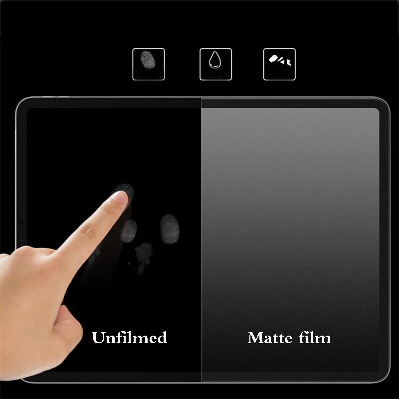 Papir touch film til samsung tab  s3 s4 s5e s6 lite  s7 plus 9.7 10.4 10.5 11 t720 p610 t820 t830 t860 t870 t970 skærmbeskytter