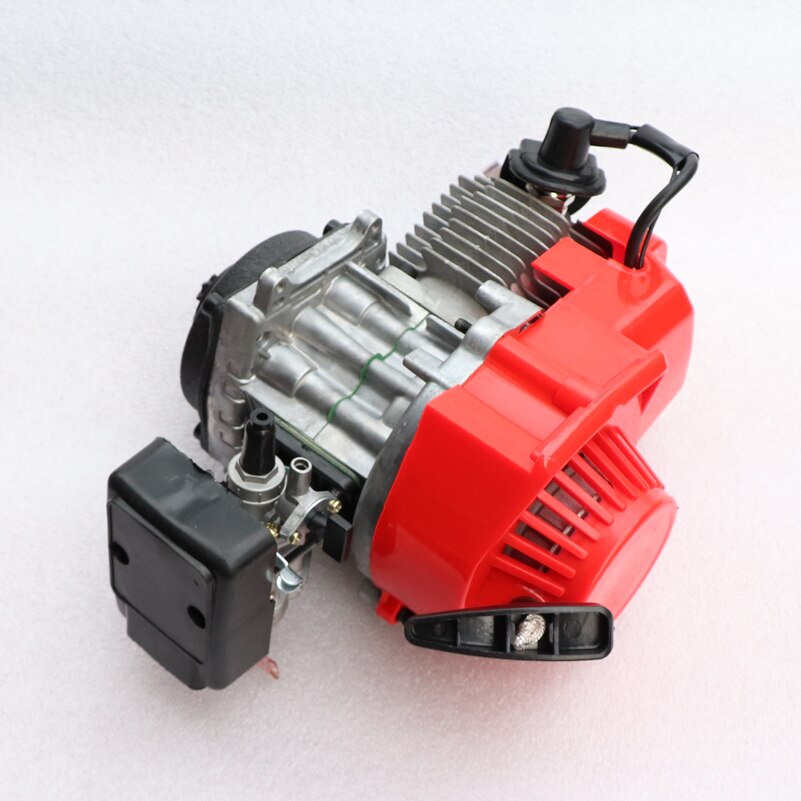 Motorcycle 47cc 49cc Pocket Bike 2 Stroke Pull Start Engine For Mini Go Kart Dirt Bike Petrol Scooter ATV Pocket Bike Motor