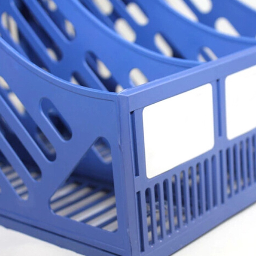 School Office File Holder-Organizer Grid File Storage Shelf Book Stand Desktop Iron File Book Holder Desk Storage Book Magazine