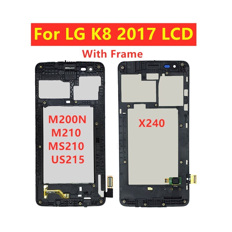 5,0 "100% Getestet Für LG K8 2017X240 LCD Anzeige Touchscreen Digitizer Montage Für LG K8 m200N M210 Frau210 uns215