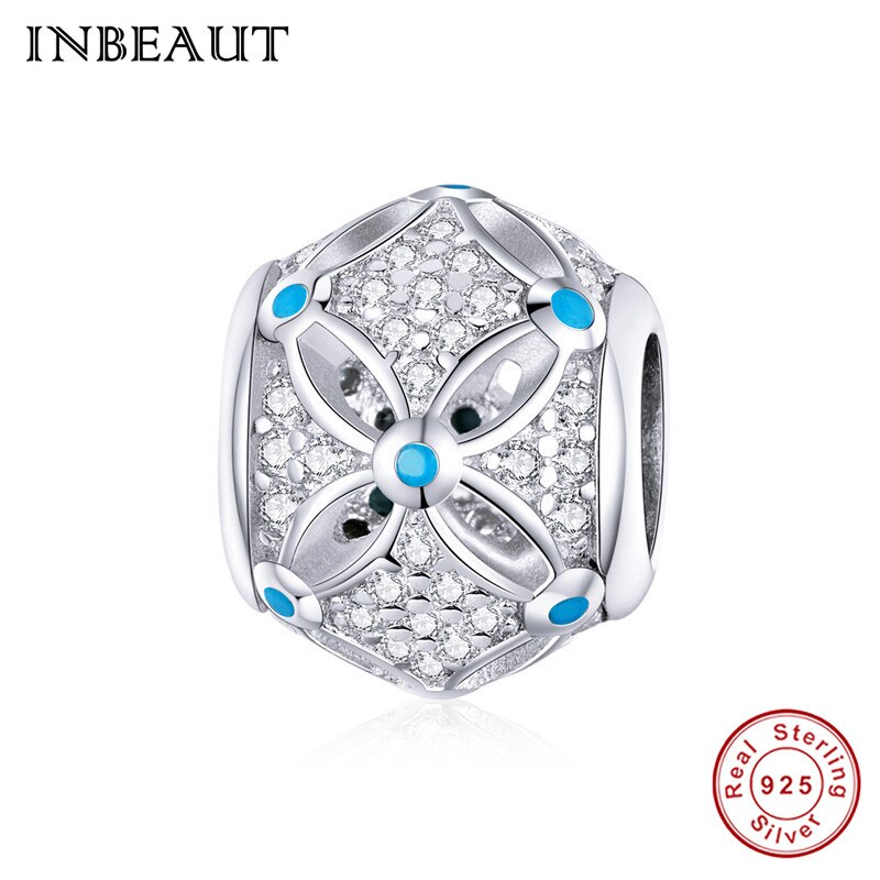 INBEAUT Nuovo Uovo di Pasqua Coniglio Serie 925 sterling perline d'argento in forma Originale di Marca Del Braccialetto accessori di fascino Glamour Gioielli: bs222