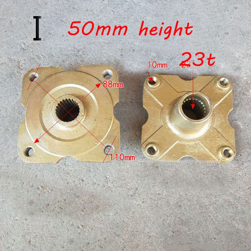 Ej.Life 78mm 23T Spline 3 Stud Hinterrad Achsnabe Passend Für 110cc ATV507 ATV516F ATV517F ATV Go Kart 85888874
