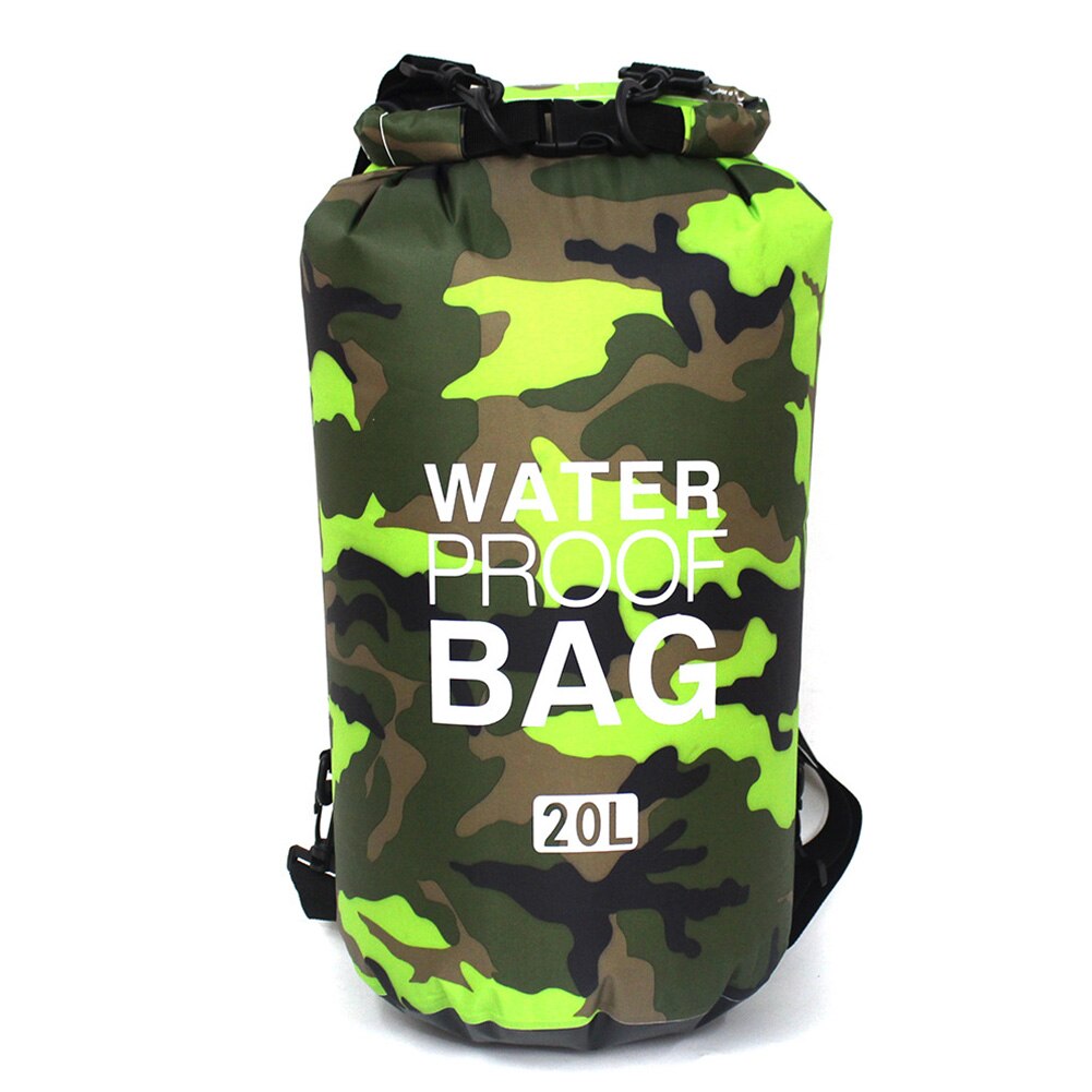 Waterproof Dry Bag Outdoor Sport Swimming Rafting Kayaking Sailing Shoulder Bag: Blue