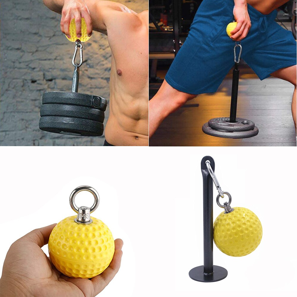 Arm Wrist Strengthen Training Loading Pin with Pull Up Power Ball Strengthener Fitness Equipment for Home Gym Workout Exercise
