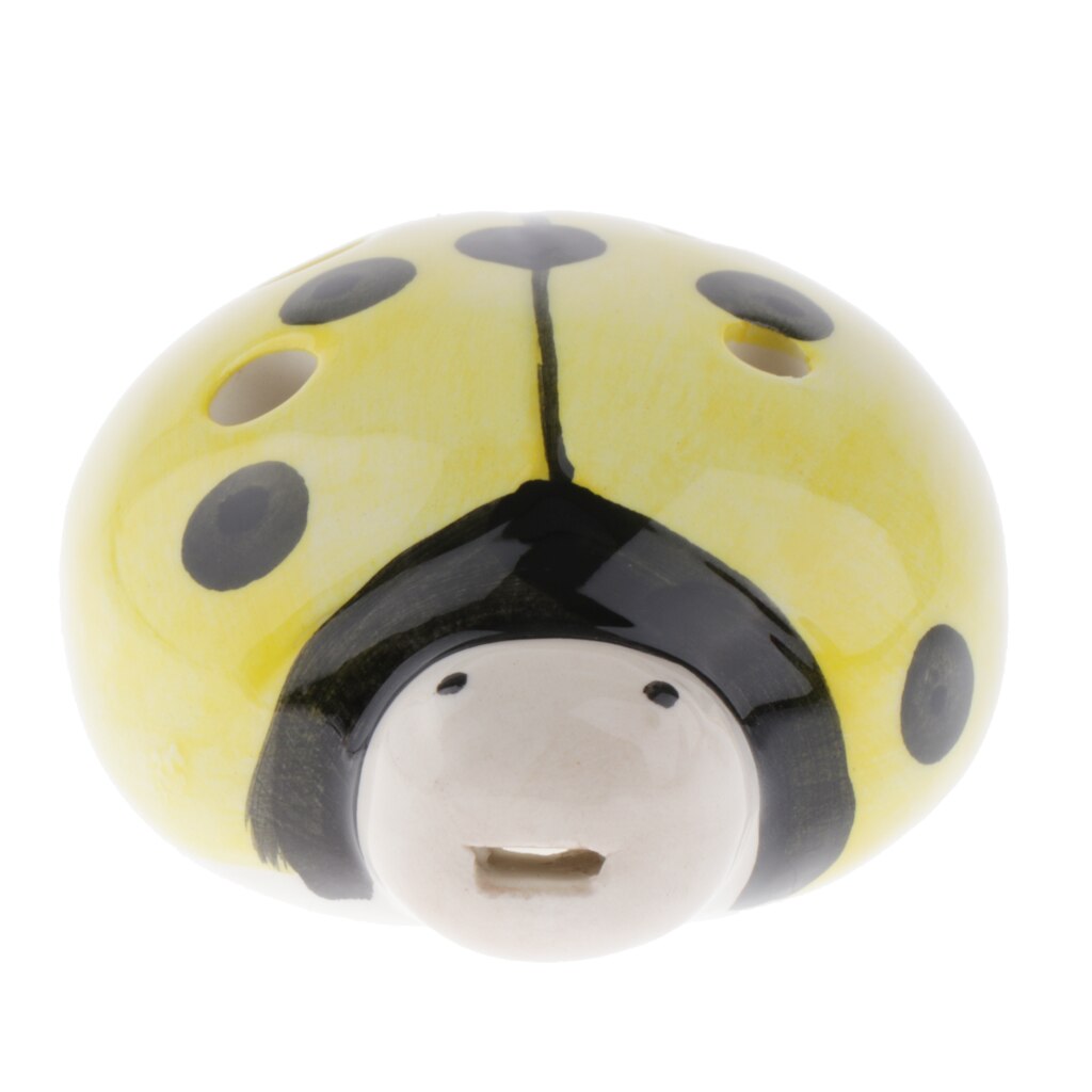 Flauto in ceramica Ocarina a 6 fori Soprano C per strumenti musicali per principianti