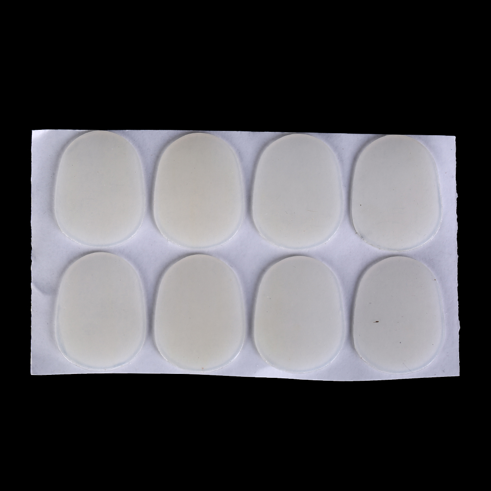 8 Stuks Siliconen Sopraansaxofoon Sax Mondstuk Patches Pad Kussens 0.8Mm