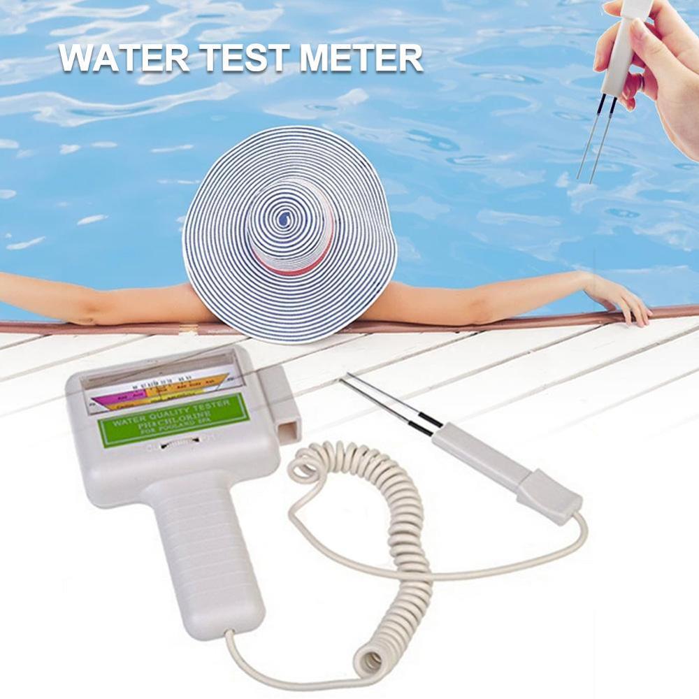 Swiming Pool Chlorine PH Tester Pool Water Tester Electronic Water Analysis Water Test Meter ph Testet Chlorine Tablets