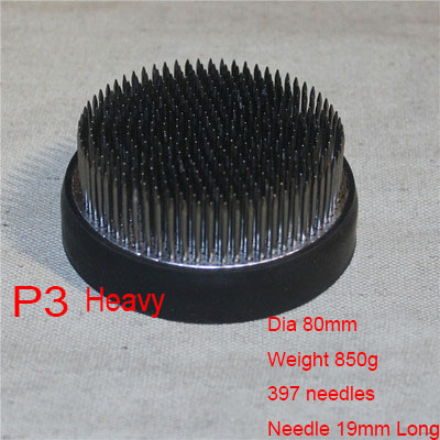 Japanese Ikebana Kenzan Flower Holder Frog Art Fixed Tools Flower Arrangement Round Stainless Steel Pin: P3