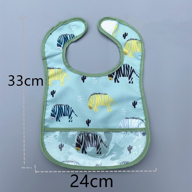Baby Essen Wasserdichte Tuch Lätzchen mit Tasche Cartoon Weichen Speichel Handtuch Fütterung Bib Atmungs Bib Kinder Junge und Mädchen Baby lätzchen